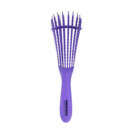 adjustable detanglıng haır brush - purple