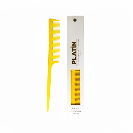 haır extensıons applıcatıon comb - yellow
